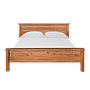LENS - King size bed 180x200 - Light antic