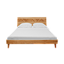 PORTO - Queen size bed 160x200 - Natural Oak