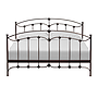 GABIN - Wrought iron king size bed 180x200 - Burnish