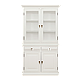 MEJE - Display cabinet L100 x H180 - Brushed white