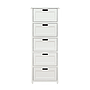 DANE - Chest of drawers L50 xH129 - Brocante white