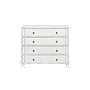 ORLEANS - Chest of drawers L100 x H85 - Brocante white