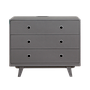 LAURA - Chest of drawers L95 - Pearl grey