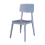 MATT - Chair - Pearl grey