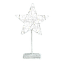KMOV - Lighted-up decorative star H40 - Silver