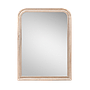 PARISIENNE - Retro mirror L90 x H120 - Whitened acacia
