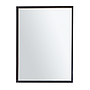 CLARA - Mirror with thin frame 80 x 60 - Black