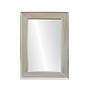 EBBA - Mirror with moldings 50 x 70 - Whitened acacia