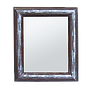 AMBRE - Metal mirror 90 x 75 - Grinded metal