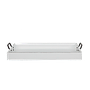 DALLAS - Rectangular Tray 55 x 35 - Brocante white