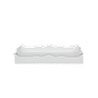 DEAUVILLE - Rectangular tray 43 x 29 - Brocante white