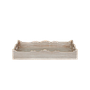 DEAUVILLE - Rectangular Tray 43 x 29 - Whitened acacia