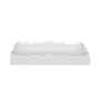 DEAUVILLE - Rectangular Tray 46 x 34 - Brocante white