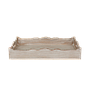 DEAUVILLE - Rectangular Tray 46 x 34 - Whitened acacia