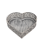 VENICE- Heart Tray 21 x 21 - Patina grey (small)