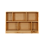 CUBIK - Bookcase L130 x H89 - Natural oak