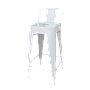 MEKA - Bar chair H95 - White