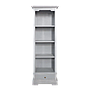 GLEN - Bookcase L58 x H180 - Brocante light grey