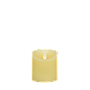 LABASA - Wax LED candle diam.8 x H 10 - Ivory