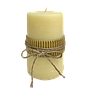 KOLIN - Scented candle DIAM.5 x H10 - Off-white