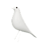 KAYA - Bird figurine H27 - White