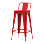 MEKA - Bar chair H95 - Chinese red
