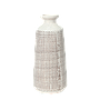 CROCUS - Stripes ceramic vase H29 - Multicolor