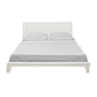 KELSEY - Queen size bed 160x200 - White