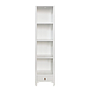 XIAN - Bookcase L45 x H189 - Brushed white