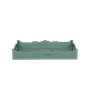 DEAUVILLE - Rectangular Tray 43 x 29 - Patina mint