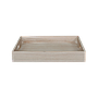 NASHVILLE - Square Tray 40 x 40 - Whitened acacia