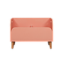 JUMBO - Kids toy box storage L60 - Shell pink