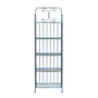 AUBIN - Shoe rack L45 x H140 - Patina stone blue