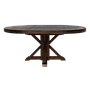HAKON - Extended dining table L120/182 x H76 - Mokka