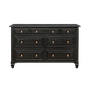 EDYN - Chest of drawers L140 x H85 - Black