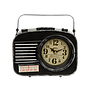 MARCONI - Radio table clock L16 x H21 - Multicolor