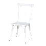 MILTON - Chair - Brocante white