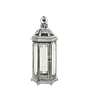 TAMARIN - Metal hexagonal lantern H46 - Patina grey