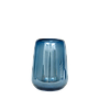 CALLA - Glass vase H23 - Blue