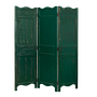 SOLINE - Room divider L150 x H180 - Shabby turquoise green