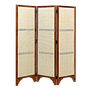 WASSIM - Room divider L150 x H180 - Washed antic and Natural cane