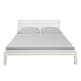 ELLIOT - King size bed 180x200 - Brocante white