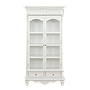 CANDICE - Display cabinet L105 x H200 - Brocante white