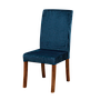 WAX - Chair - Washed antic and Dark blue cover