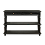 ANNE - Console table L120 - Brocante black