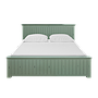 NEIL - King size bed 180x200 - Patina mint