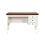 LISANDRO - Desk L120 x W60 - Brushed white and Washed antic