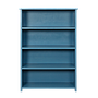 BURMA - Bookcase L90 x H130 - Stone blue
