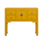 XIAN - Console table L100 - Brocante pineapple yellow