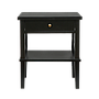 ESTEBAN - Bedside table H65 - Black